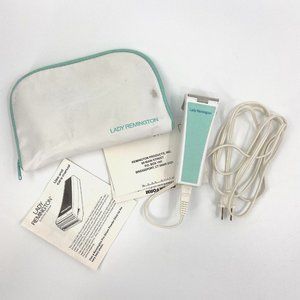 Aqua Lady Remington Electric Shaver VTG USA with Bag & Instructions Model 6M2L-1